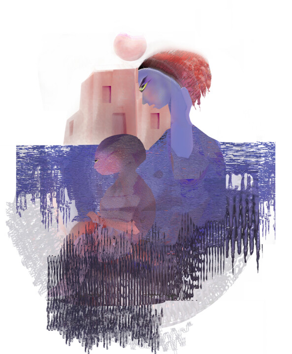 "The Mother" başlıklı Dijital Sanat Hassan Maamoun tarafından, Orijinal sanat, Dijital Resim