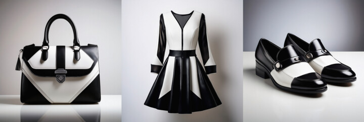 Artes digitais intitulada "Outfit minimal" por O. Soniart, Obras de arte originais, Imagem gerada por IA