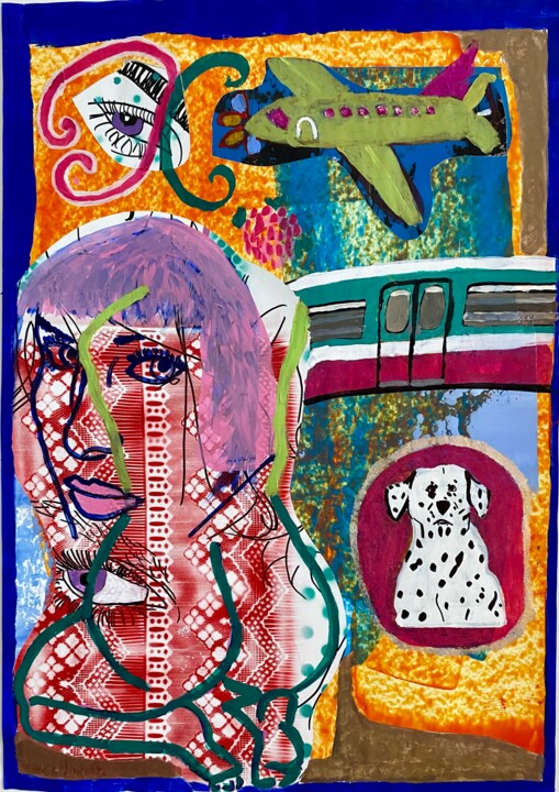 拼贴,  39.4x27.6 in 