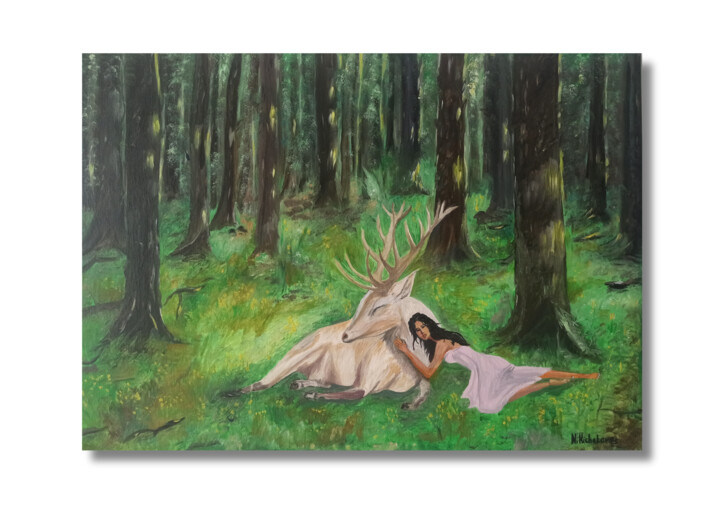 "Original Oil Painti…" başlıklı Tablo Natalia Kichatova tarafından, Orijinal sanat, Petrol Ahşap Sedye çerçevesi üzerine mon…