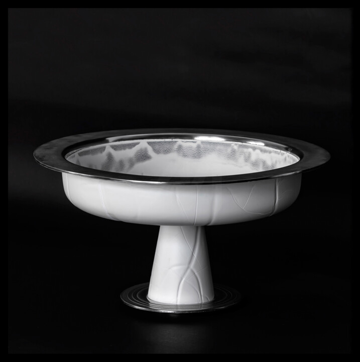 Γλυπτική με τίτλο "Rappatu" από A-Design-A By Mario Messina, Αυθεντικά έργα τέχνης, Από ανοξείδωτο χάλυβα