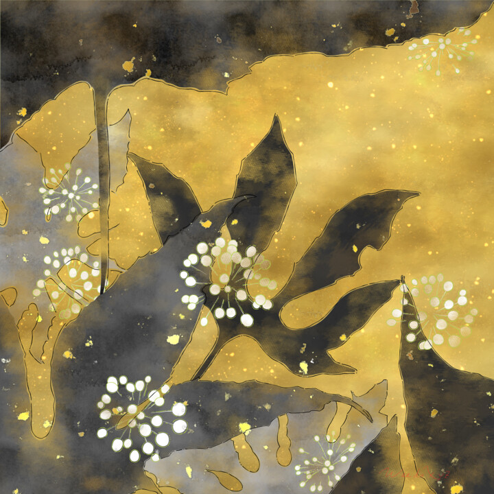 "Paperplant 1" başlıklı Dijital Sanat Weedsxyz tarafından, Orijinal sanat, Dijital Resim