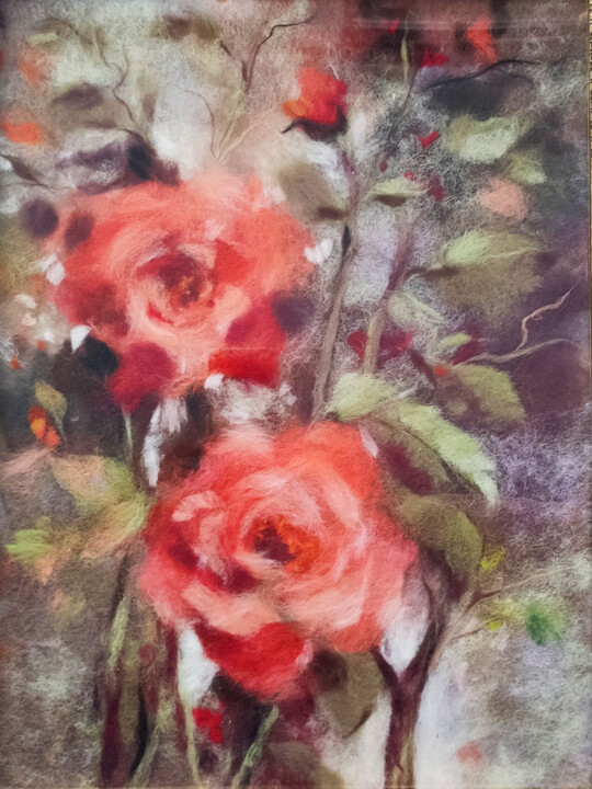 纺织艺术,  15.8x11.8 in 