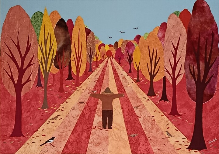 Arte têxtil,  19,7x27,6 in 