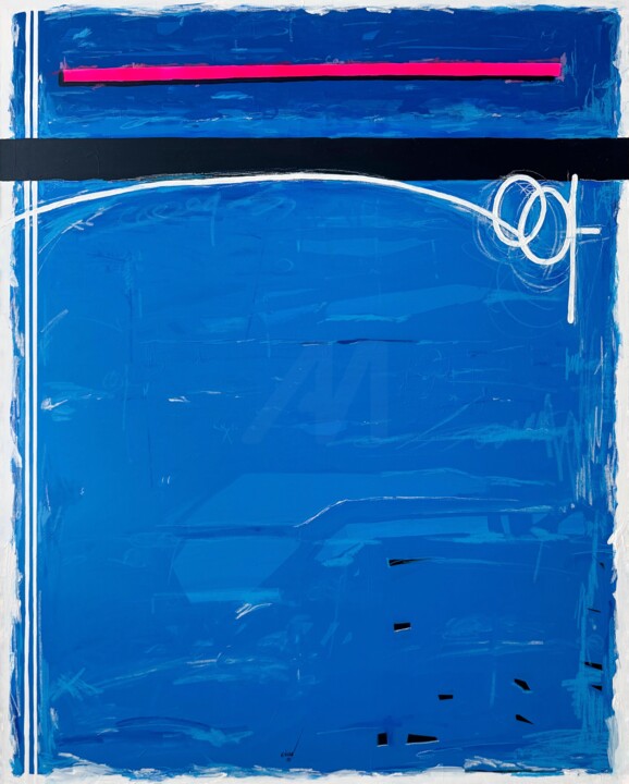 "Dreams in Transit" başlıklı Tablo Esteban Vera (EVera) tarafından, Orijinal sanat, Akrilik