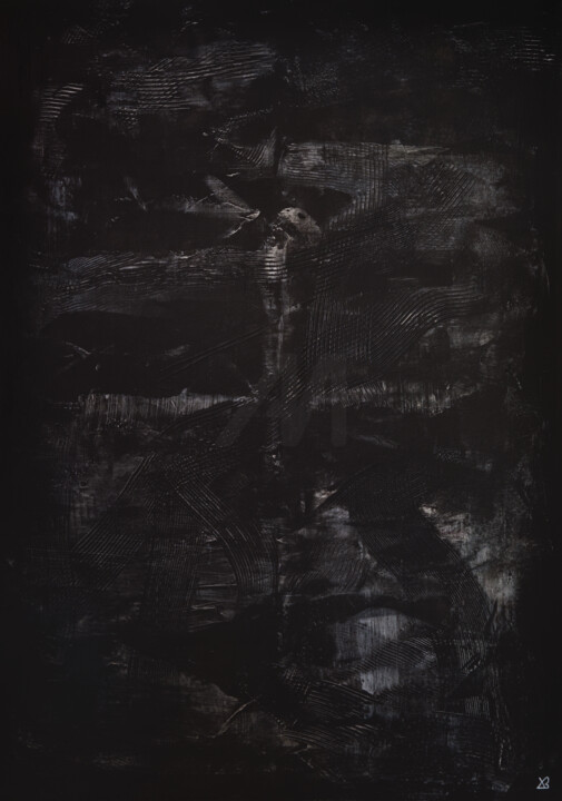 "Hand aufs Kinn" başlıklı Tablo Xenia Beliayeva tarafından, Orijinal sanat, Akrilik