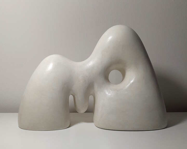 Escultura intitulada "La Mer." por Clark Camilleri, Obras de arte originais, Concreto