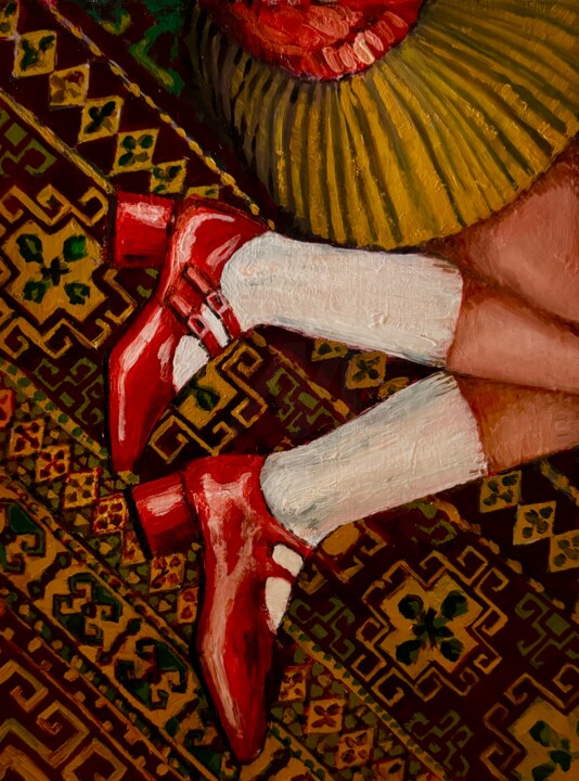 "Shoes miniature" başlıklı Tablo Ekaterina Dutkevich tarafından, Orijinal sanat, Petrol
