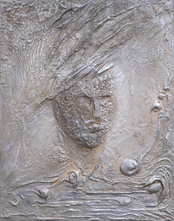 Pintura intitulada "ECHO" por Vitaly Moiseev, Obras de arte originais, Acrílico Montado em Armação em madeira