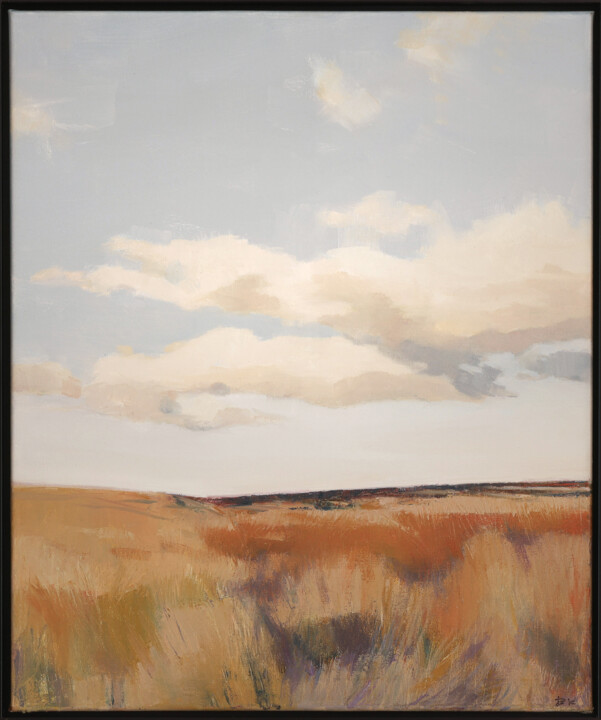 Картина под названием "Indian Summer" - Bo Kravchenko, Подлинное произведение искусства, Масло