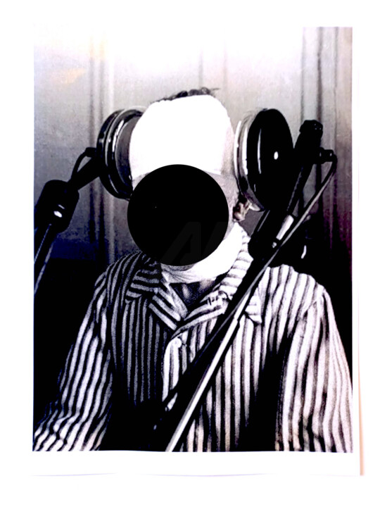 拼贴 标题为“Censorship3” 由Liliana Kancepolski, 原创艺术品, 拼贴