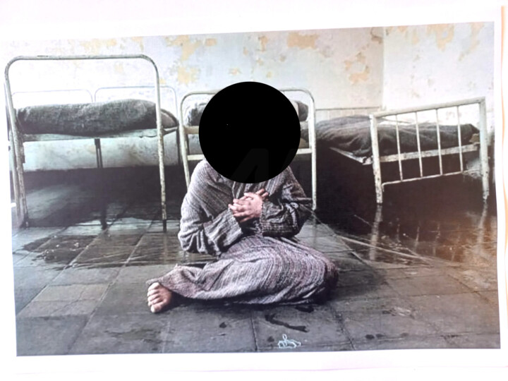 拼贴 标题为“Censorship4” 由Liliana Kancepolski, 原创艺术品, 拼贴