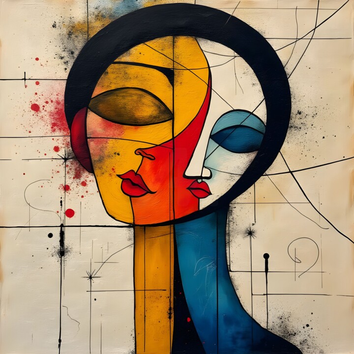 ""Visione " serie si…" başlıklı Dijital Sanat Angelo Mazzoleni tarafından, Orijinal sanat, Dijital baskı