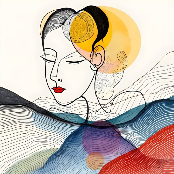 Pintura intitulada "Visioni di terra2" por Angelo Mazzoleni, Obras de arte originais, Acrílico