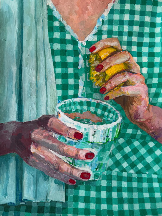 "Summer feeling" başlıklı Tablo Ekaterina Dutkevich tarafından, Orijinal sanat, Akrilik