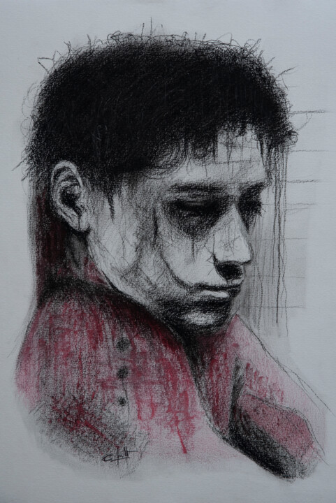 Tekening,  16,5x11,7 in 