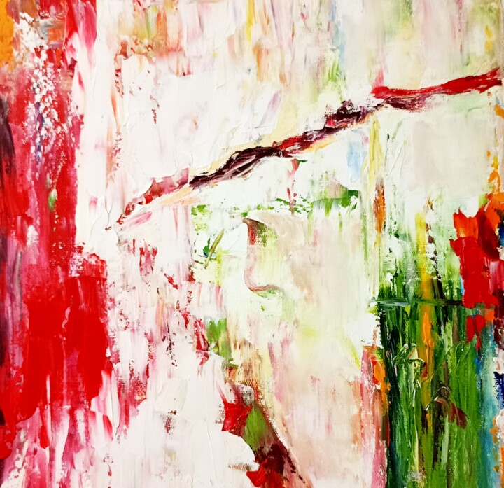 Peinture intitulée "Best Time in the Ye…" par Olga Vedyagina, Œuvre d'art originale, Huile