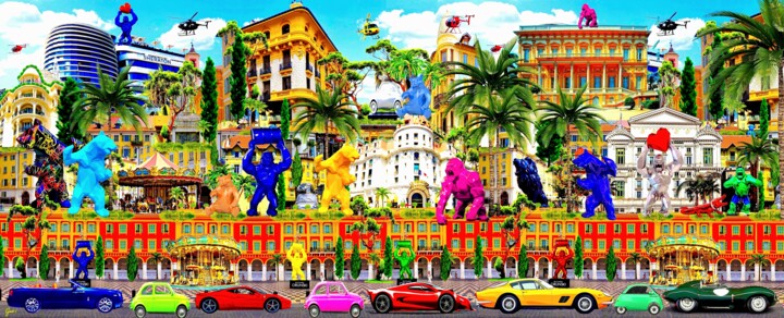 "Nice Orlinski jungl…" başlıklı Dijital Sanat Gaudi .C tarafından, Orijinal sanat, 2D Dijital Çalışma