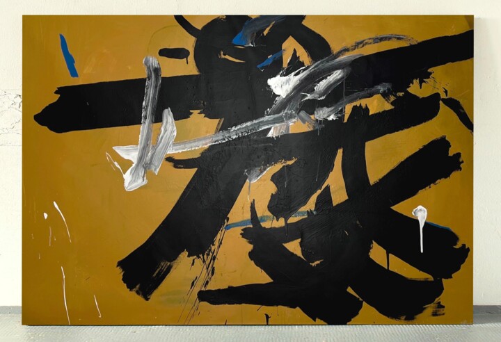 Painting titled "Exp.3" by Rosi Roys, Original Artwork, Acrylic