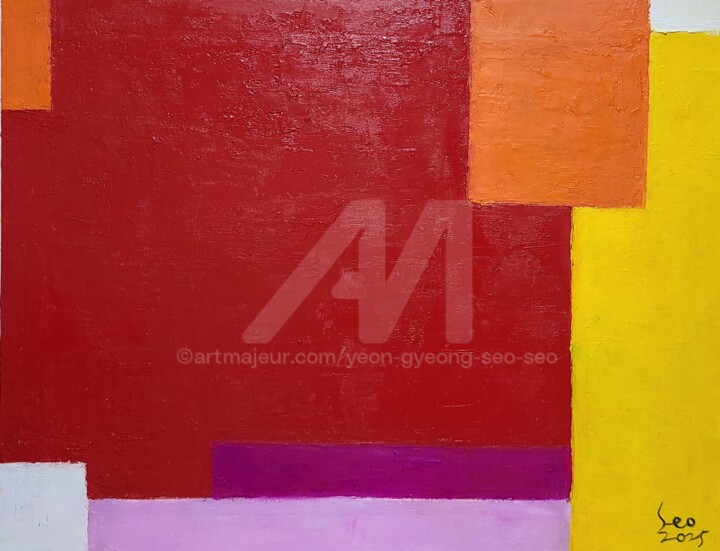 Peinture intitulée "The Architecture of…" par Yeon-Gyeong Seo (Seo), Œuvre d'art originale, Huile