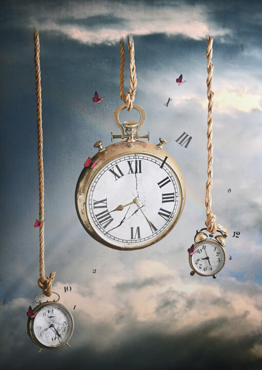 Φωτογραφία με τίτλο "Le temps n'existe p…" από Bettina Dupont, Αυθεντικά έργα τέχνης, Ψηφιακή φωτογραφία
