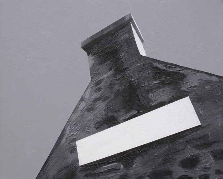 Malarstwo zatytułowany „le paradis” autorstwa Markus Honerla, Oryginalna praca, Olej Zamontowany na Drewniana rama noszy