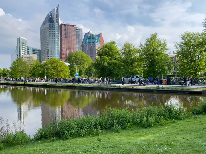 Fotografia zatytułowany „the hague citylife” autorstwa Hubertine Langemeijer, Oryginalna praca, Fotografia cyfrowa