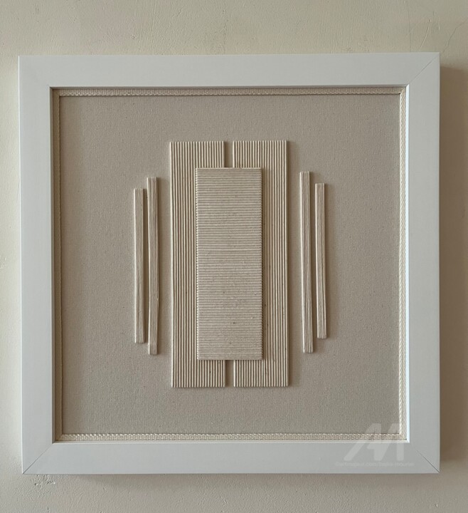 纺织艺术,  15.8x15.8 in 