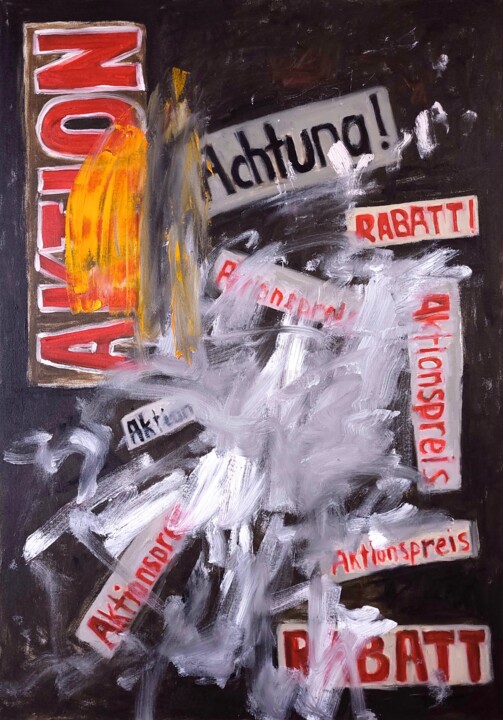 "Preis" başlıklı Tablo Anna Doronina tarafından, Orijinal sanat, Petrol Ahşap Sedye çerçevesi üzerine monte edilmiş