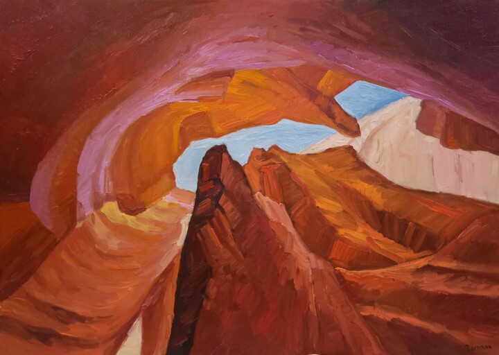 "Memory IV" başlıklı Tablo Anna Doronina tarafından, Orijinal sanat, Petrol Ahşap Sedye çerçevesi üzerine monte edilmiş