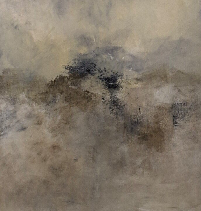 Peinture intitulée "Mi refugio" par Loreto Innerarity, Œuvre d'art originale, Acrylique