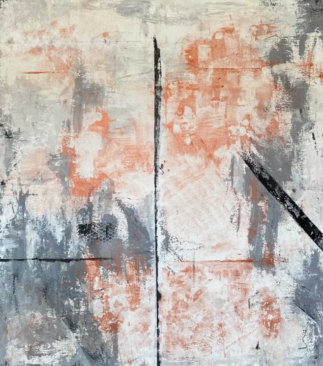 Peinture intitulée "INTROSPECCION" par Loreto Innerarity, Œuvre d'art originale, Acrylique