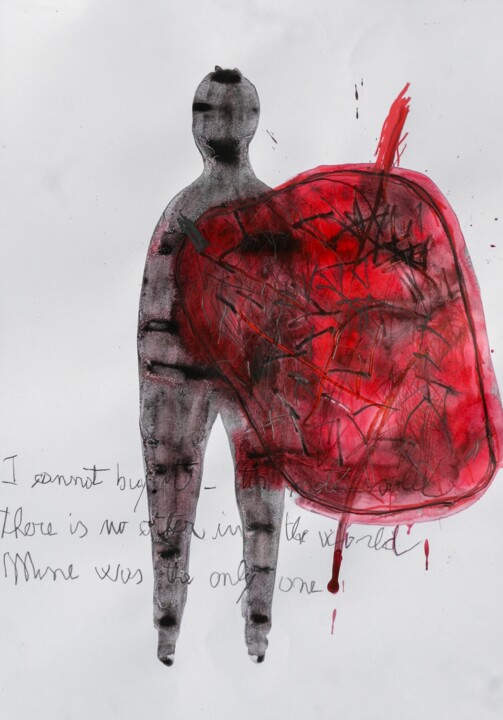 Pintura intitulada ""I cannot buy it ’t…" por Giulio Benatti, Obras de arte originais, Acrílico