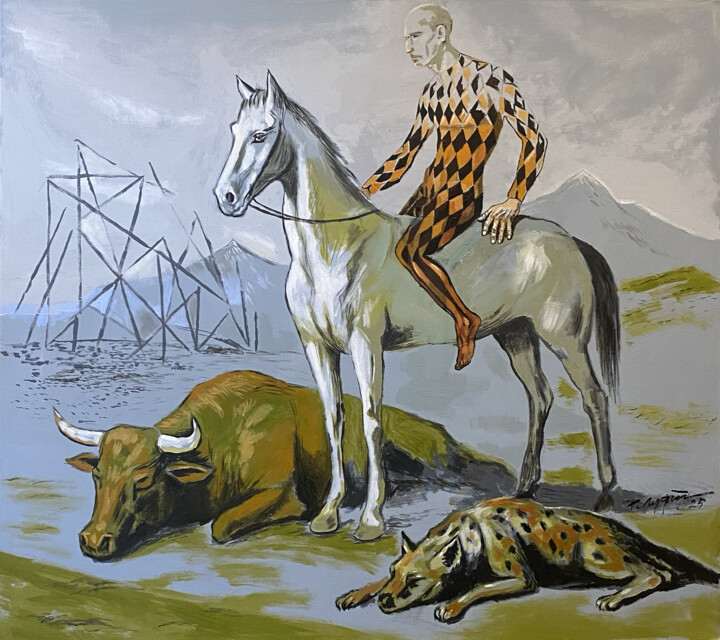 Peinture,  35,4x39,4 in 