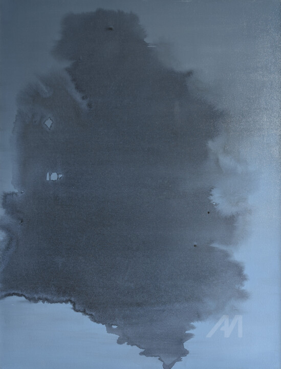 Malarstwo zatytułowany „Synergy 4” autorstwa Maja Gajewska, Oryginalna praca, Olej Zamontowany na Drewniana rama noszy