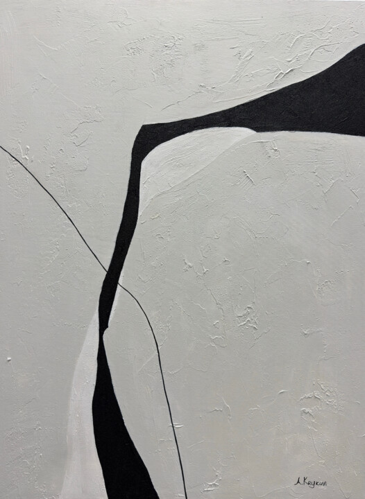 Peinture intitulée "Junction" par Anastasiia Krykun, Œuvre d'art originale, Acrylique Monté sur Châssis en bois