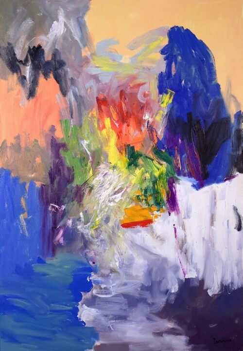 "Self-Liberation" başlıklı Tablo Anna Doronina tarafından, Orijinal sanat, Petrol Ahşap Sedye çerçevesi üzerine monte edilmiş