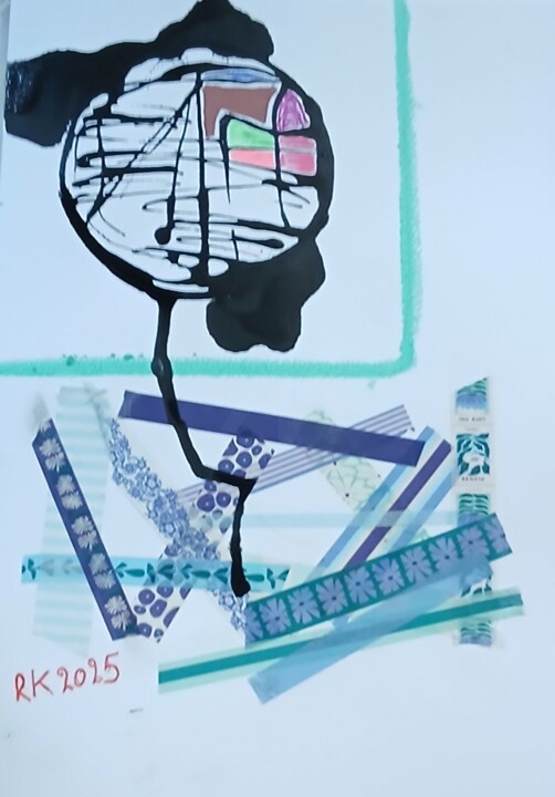 Εκτυπώσεις & Χαρακτικά με τίτλο "De weg naar onder" από Ronnie Kolner, Αυθεντικά έργα τέχνης, Ψηφιακή εκτύπωση