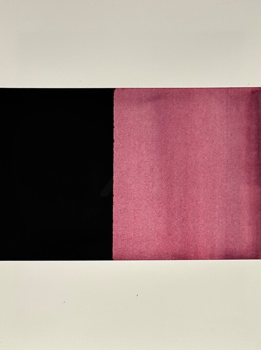 Pintura intitulada "The rest of us 3" por Luca Brandi, Obras de arte originais, Aquarela