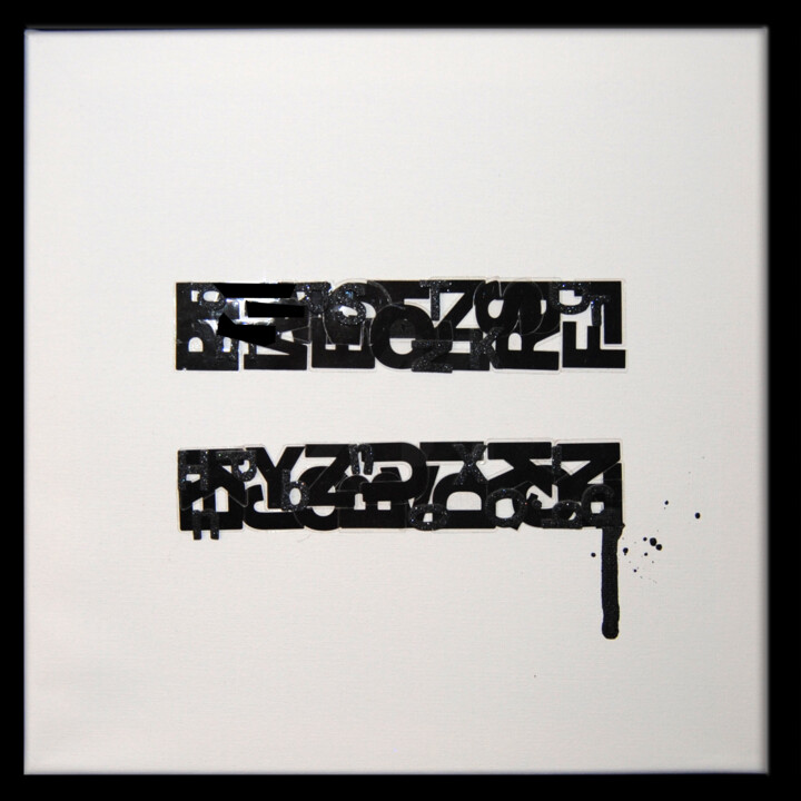 拼贴 标题为“La entropía” 由Esther Martínez Aguayo (Guruguayo), 原创艺术品, 墨