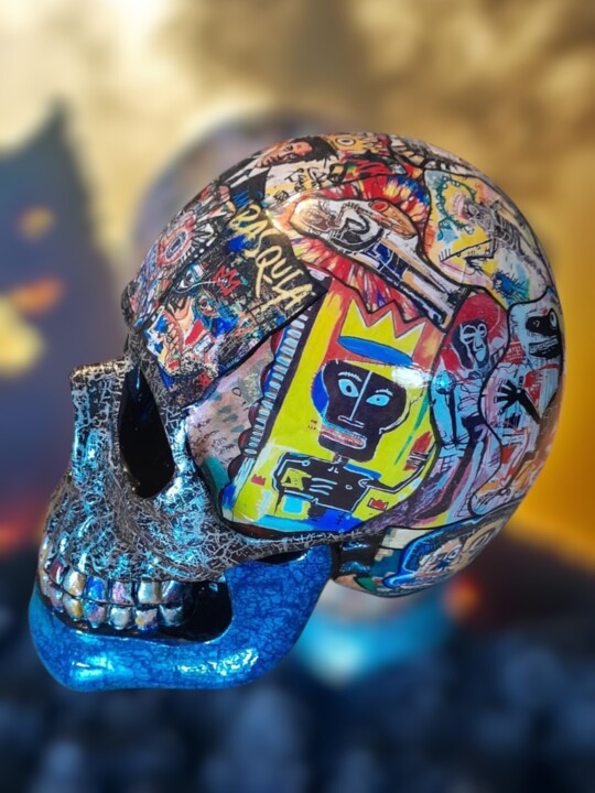 Sculpture titled "Dexter" by Siberil Rey, Original Artwork, Resin