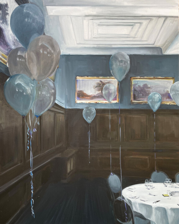 "before after 2" başlıklı Tablo Elina Evstig tarafından, Orijinal sanat, Petrol Ahşap Sedye çerçevesi üzerine monte edilmiş