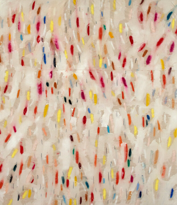 绘画 标题为“Andromeda” 由Petr Johan Marek, 原创艺术品, 粉彩