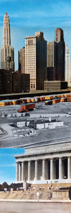 Collages,  22.4x7.7 in 