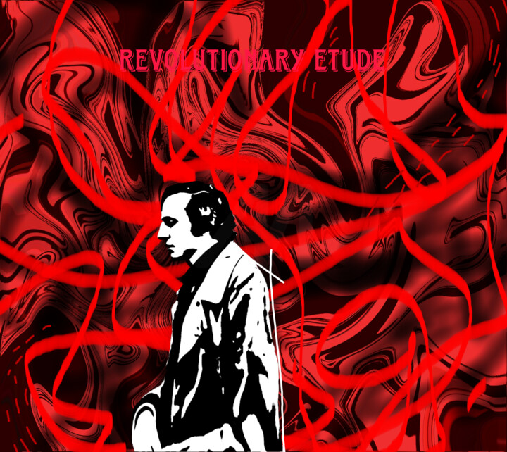 "Revolutionary Etude" başlıklı Dijital Sanat Ernesto Rivera Novoa tarafından, Orijinal sanat, Dijital Resim