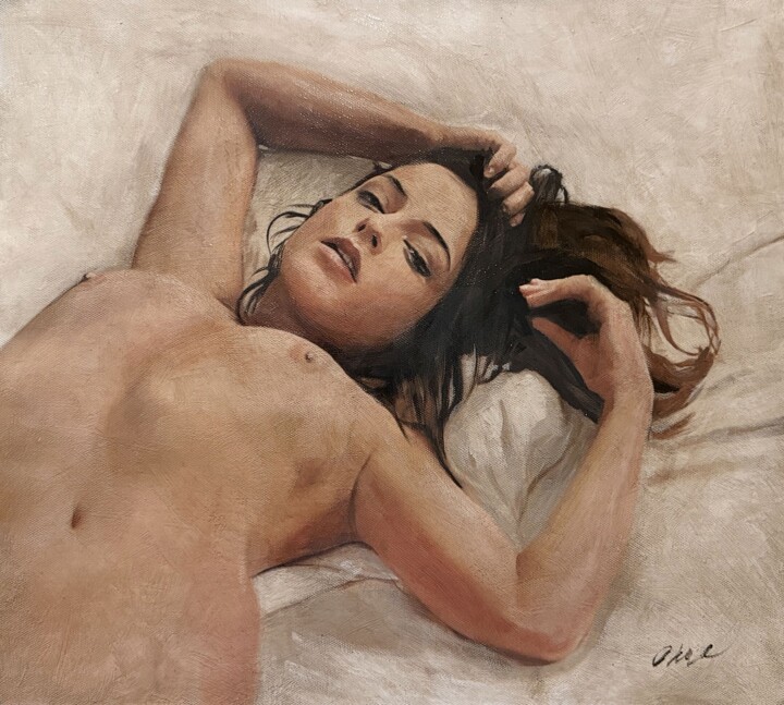 Pintura intitulada "'Freedom'" por William Oxer, Obras de arte originais, Óleo