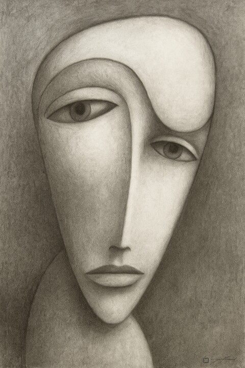 Digital Arts με τίτλο "Smile" από David Underland, Αυθεντικά έργα τέχνης, Μολύβι