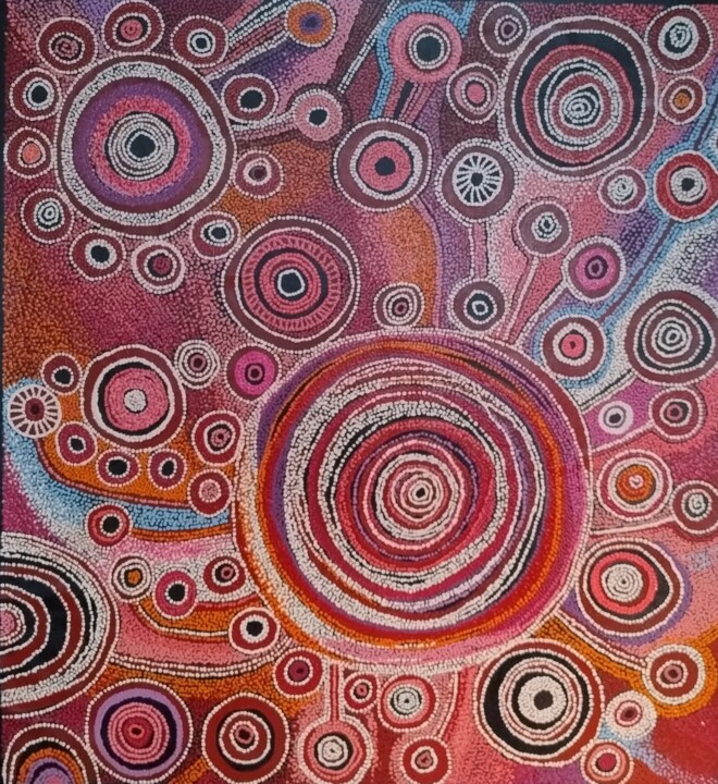 Malarstwo zatytułowany „A027” autorstwa Xia Xia, Oryginalna praca, Akryl