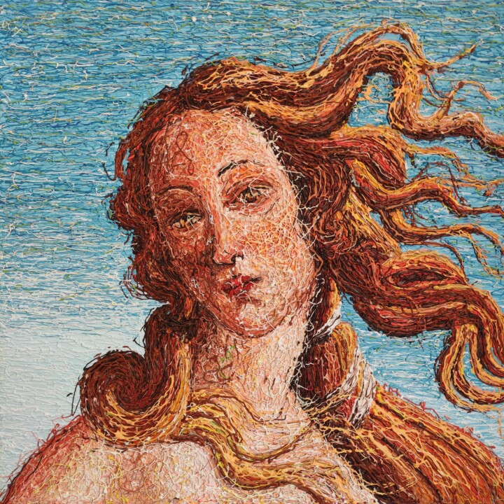 Peinture intitulée "Venere 2" par Achille Chiarello, Œuvre d'art originale, Acrylique