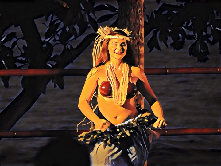"Hawaii Hula Tanz Mä…" başlıklı Fotoğraf Danijel Segecic tarafından, Orijinal sanat, Dijital Fotoğrafçılık
